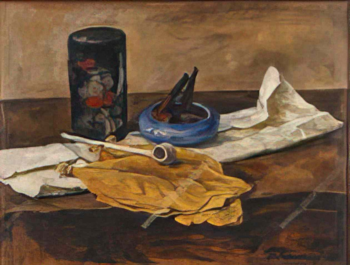 Pyotr Konchalovsky still life tobacco leaves 1931 Art A4 Photo Print