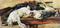 Pyotr Konchalovsky still life two rabbits 1931 Art A4 Photo Print