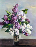 Pyotr Konchalovsky still life with lilac Art A4 Photo Print