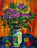 Pyotr Konchalovsky still life with peonies in a vase Art A4 Photo Print