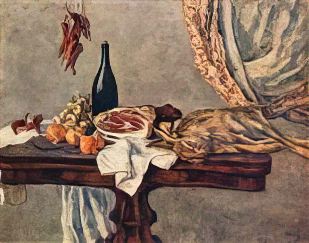 Pyotr Konchalovsky still life with rabbit 1954 Art A4 Photo Print