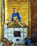 Pyotr Konchalovsky stovemaker sumkin from maloyaroslavets 1954 Art A4 Photo Print