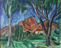 Pyotr Konchalovsky sudak the valley 1917 Art A4 Photo Print