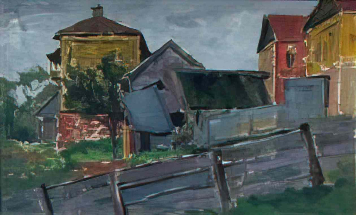 Pyotr Konchalovsky summer landscape 1920 Art A4 Photo Print