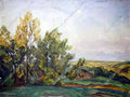 Pyotr Konchalovsky sunrise 1923 Art A4 Photo Print