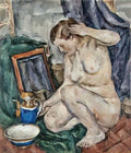 Pyotr Konchalovsky the model squatting 1919 Art A4 Photo Print