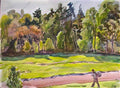 Pyotr Konchalovsky the mounds edge of the forest 1933 Art A4 Photo Print