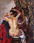 Pyotr Konchalovsky the woman in front of a mirror 1923 Art A4 Photo Print