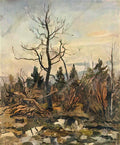 Pyotr Konchalovsky traction 1927 Art A4 Photo Print