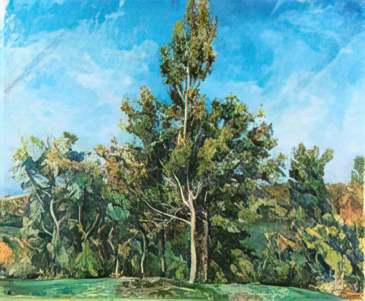 Pyotr Konchalovsky tree against the sky 1923 Art A4 Photo Print