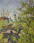Pyotr Konchalovsky view from window 1943 Art A4 Photo Print