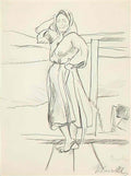 Pyotr Konchalovsky volkhov at the ferry 1926 Art A4 Photo Print