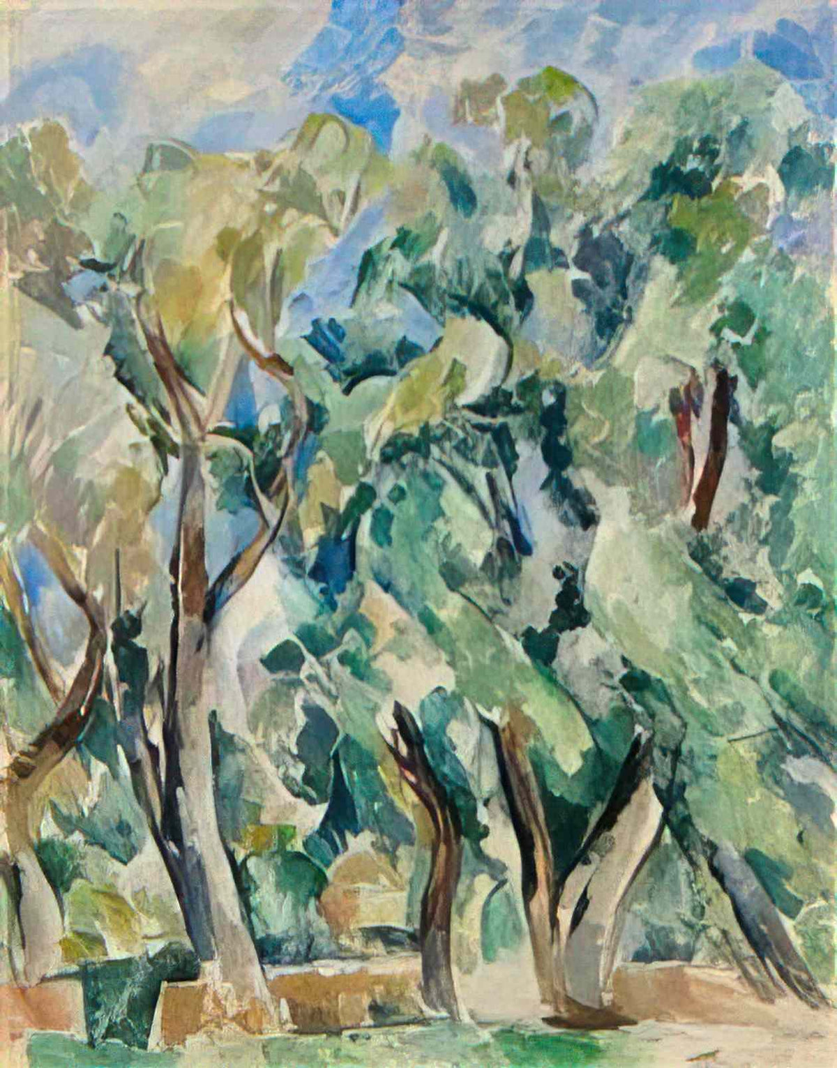 Pyotr Konchalovsky willows 1919 Art A4 Photo Print