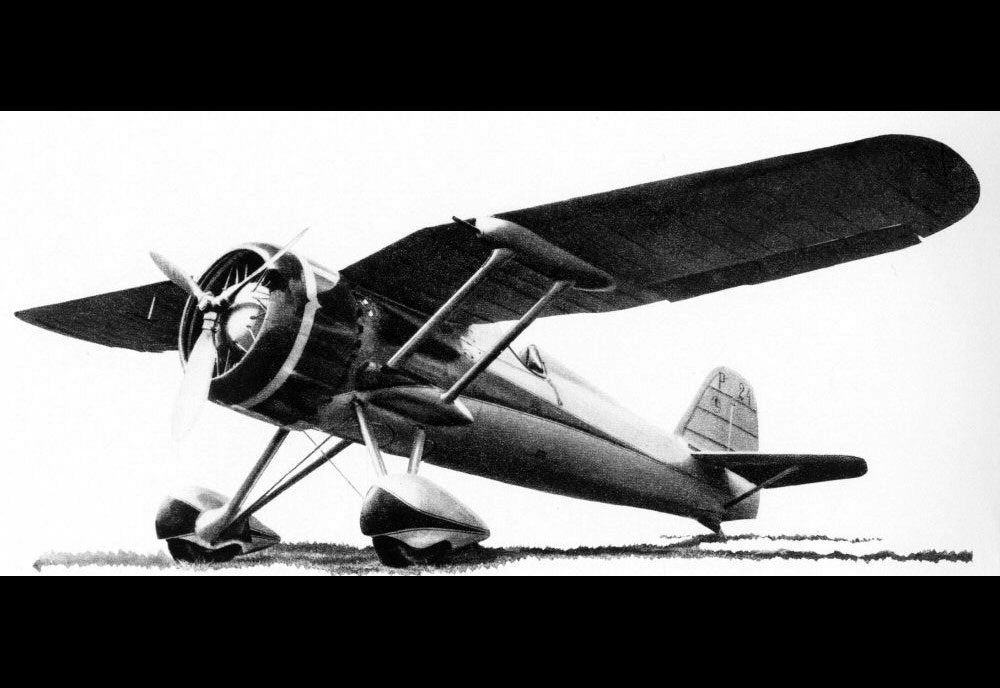 Pzl P24 Monoplane Fighter Aircraft Poland A4 Photo Print