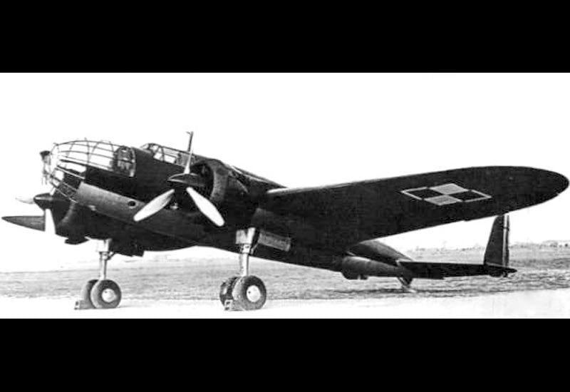 Pzl P37 Los Medium Bomber Poland A4 Photo Print
