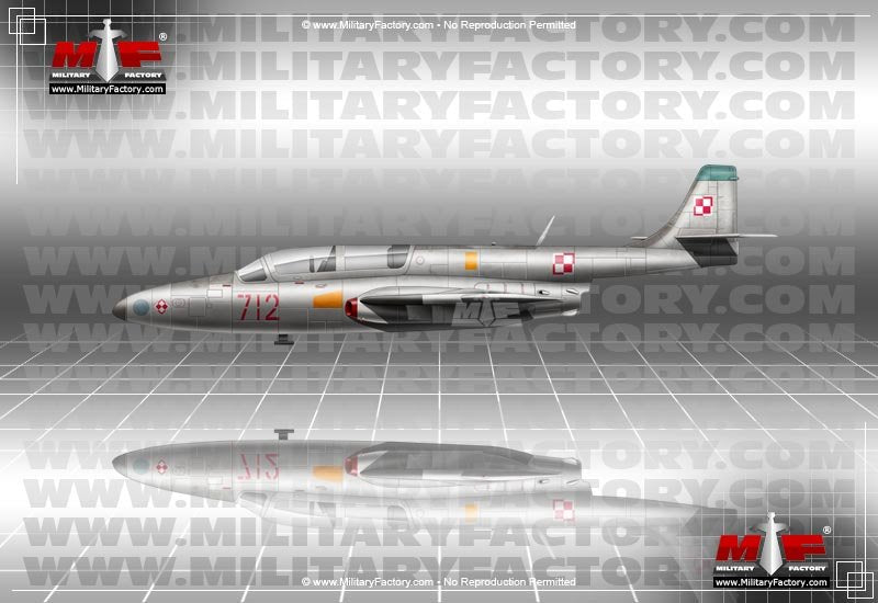 Pzl Ts11 Iskra Advanced Jet Trainer Aircraft Poland A4 Photo Print