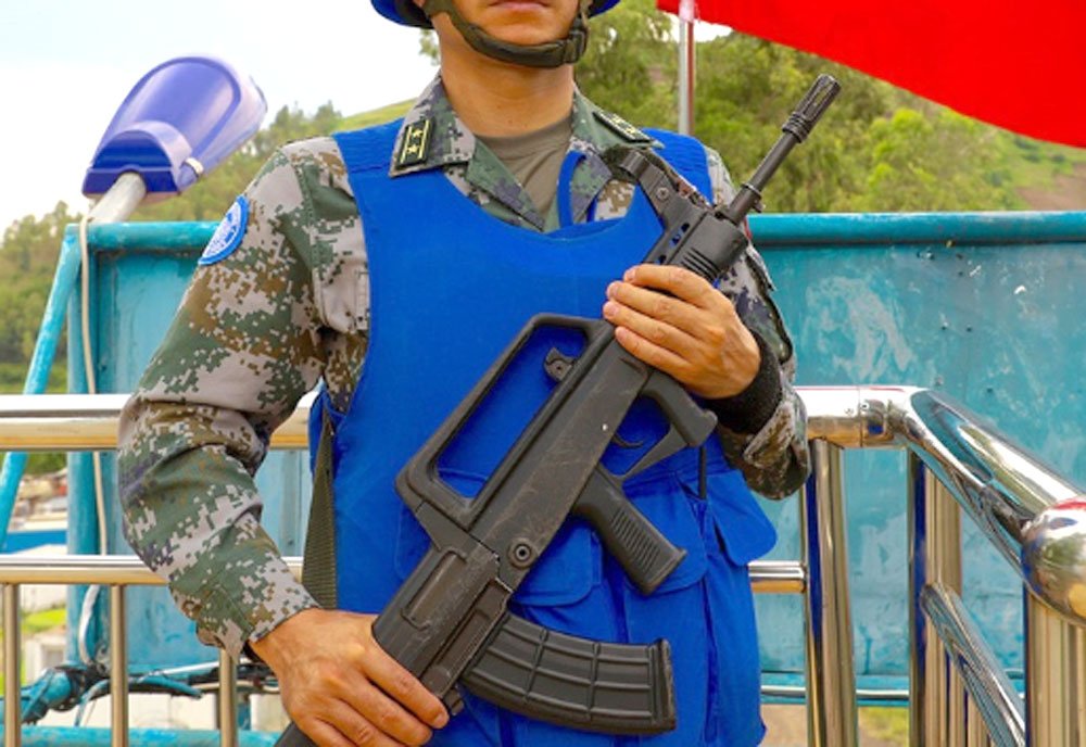 Qbz 95 Assault Rifle China A4 Photo Print