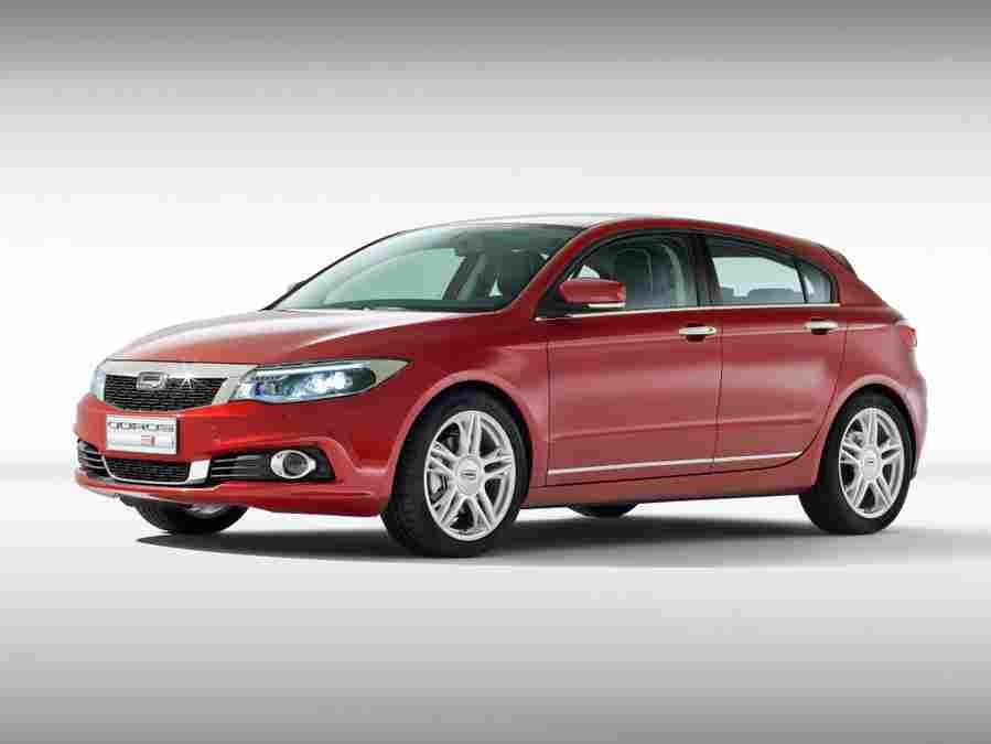 Qoros 3 Hatchbach 5640 7 Car A4 Photo Print