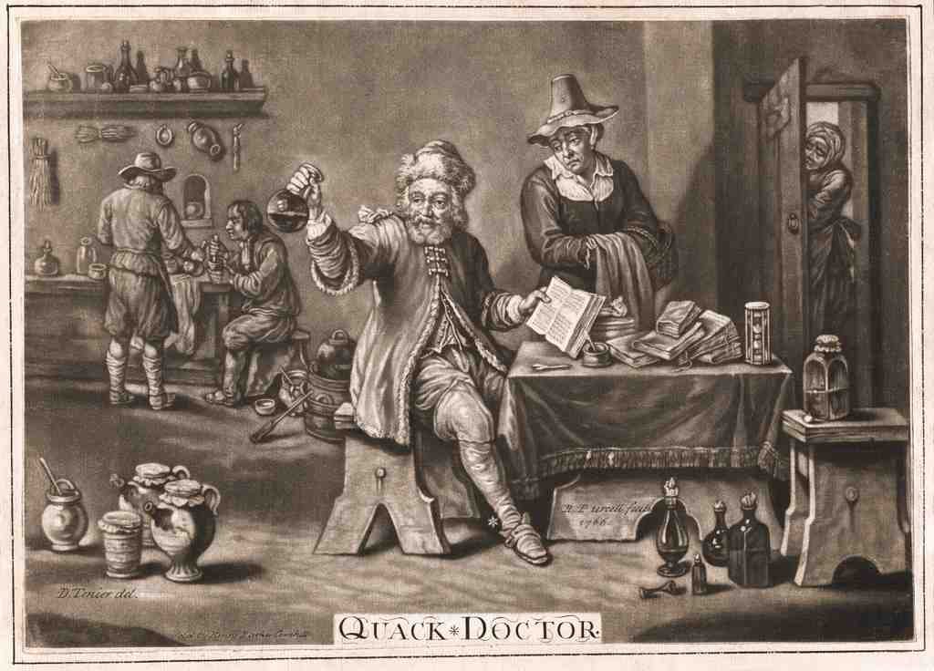 Quack 1766 Vintage A4 Photo Print