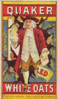 Quaker Oats 221 Vintage Advert A4 Photo Print