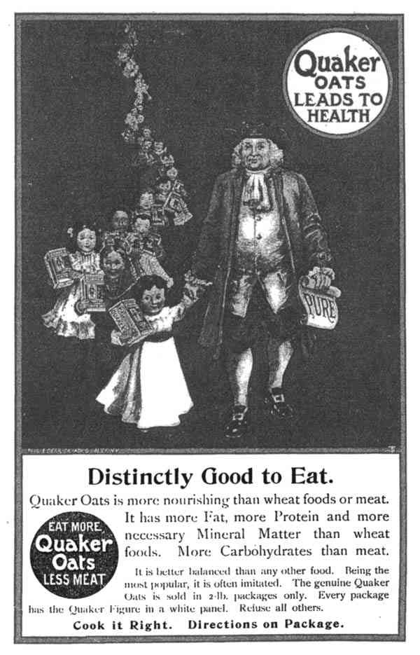 Quaker Oats13 advert A4 Photo Print