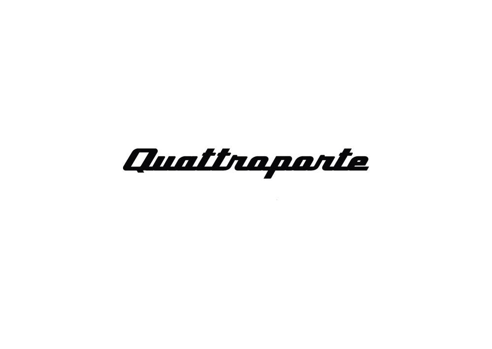 Quattroporte A4 Photo Print