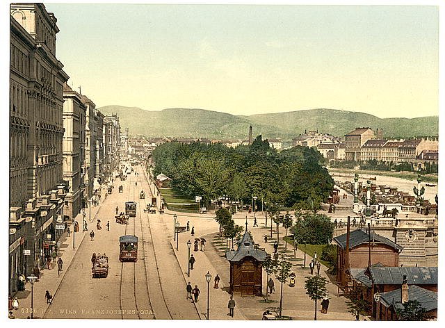Quay Francis Joseph Vienna Vintage A4 Photo Print