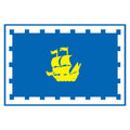 Quebec City Flag N3961 A4 Photo Print