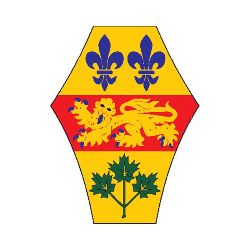 Quebec Prov Coat Of Arms N3649 A4 Photo Print