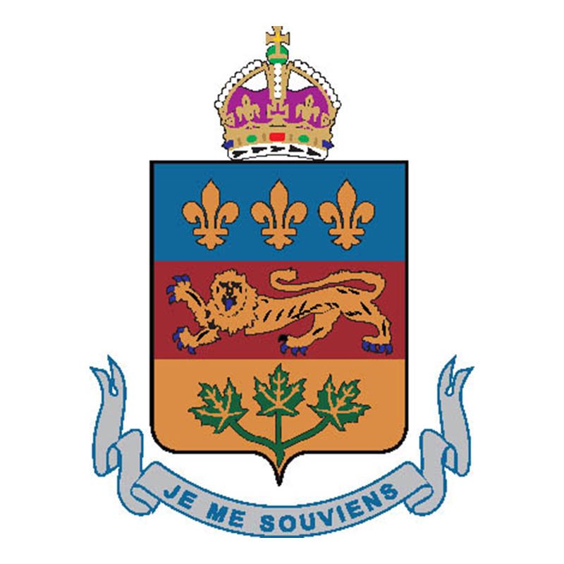 Quebec Prov Coat Of Arms N3717 A4 Photo Print