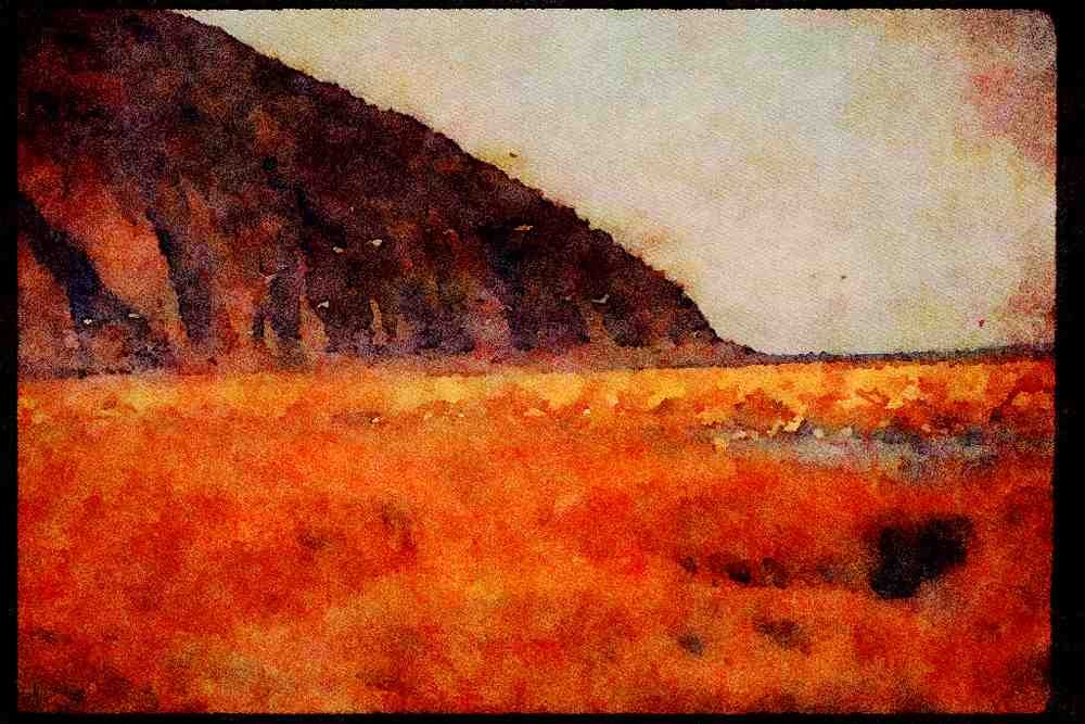 Quebec Rustic 262001 Cap Tourmente A4 Limited Edition Watercolour Print