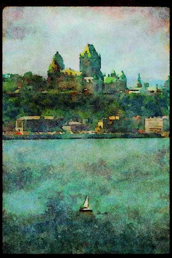 Quebec Rustic 262021 Quebec City A4 Limited Edition Watercolour Print