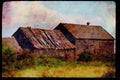 Quebec Rustic 262025 Charlevoix Barn A4 Limited Edition Watercolour Print