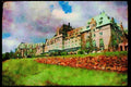 Quebec Rustic 262027 Manoir Richelieu, La Malbaie, Charlevoix A4 Limited Edition Watercolour Print