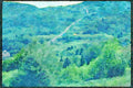 Quebec Rustic 262031 Road Through The Hills, Port au Persil, Charlevoix A4 Limited Edition Watercolour Print