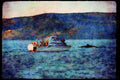 Quebec Rustic 262047 Whales, Petites Bergeronnes A4 Limited Edition Watercolour Print