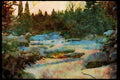 Quebec Rustic 262058 Saguenay Winter, Charlevoix A4 Limited Edition Watercolour Print