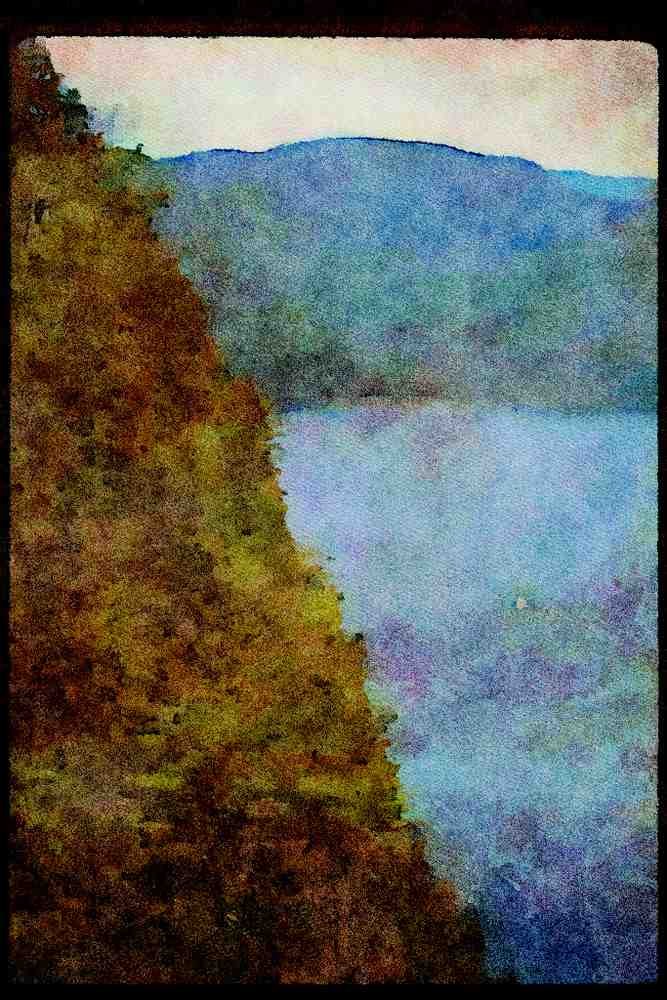 Quebec Rustic 262062 Baie Trinitee, Charlevoix A4 Limited Edition Watercolour Print