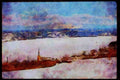 Quebec Rustic 262064 Les Monts Valin, Chicoutimi A4 Limited Edition Watercolour Print