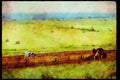 Quebec Rustic 262090 Farmland A4 Limited Edition Watercolour Print
