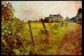Quebec Rustic 262091 Morning Walk, L'Ile Verte A4 Limited Edition Watercolour Print