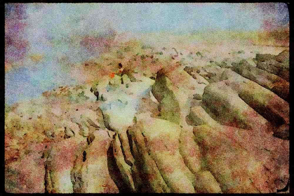 Quebec Rustic 262092 Looking Out, L'Ile Verte A4 Limited Edition Watercolour Print
