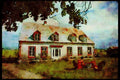 Quebec Rustic 262096 Maison Casault, Montmagny A4 Limited Edition Watercolour Print