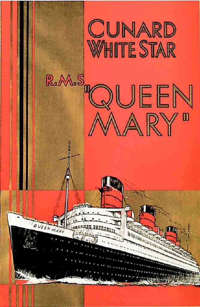  Queen Mary Vintage A4 Photo Print