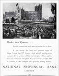Queens Abbey Bank Vintage Retro Advert Poster A4 Photo Print