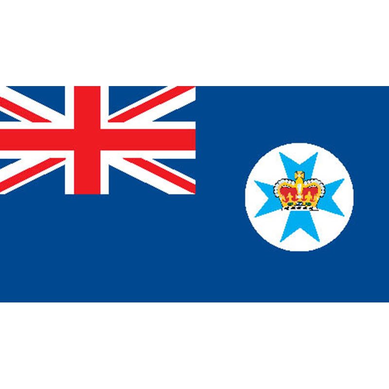 Queensland Flag N4459 A4 Photo Print