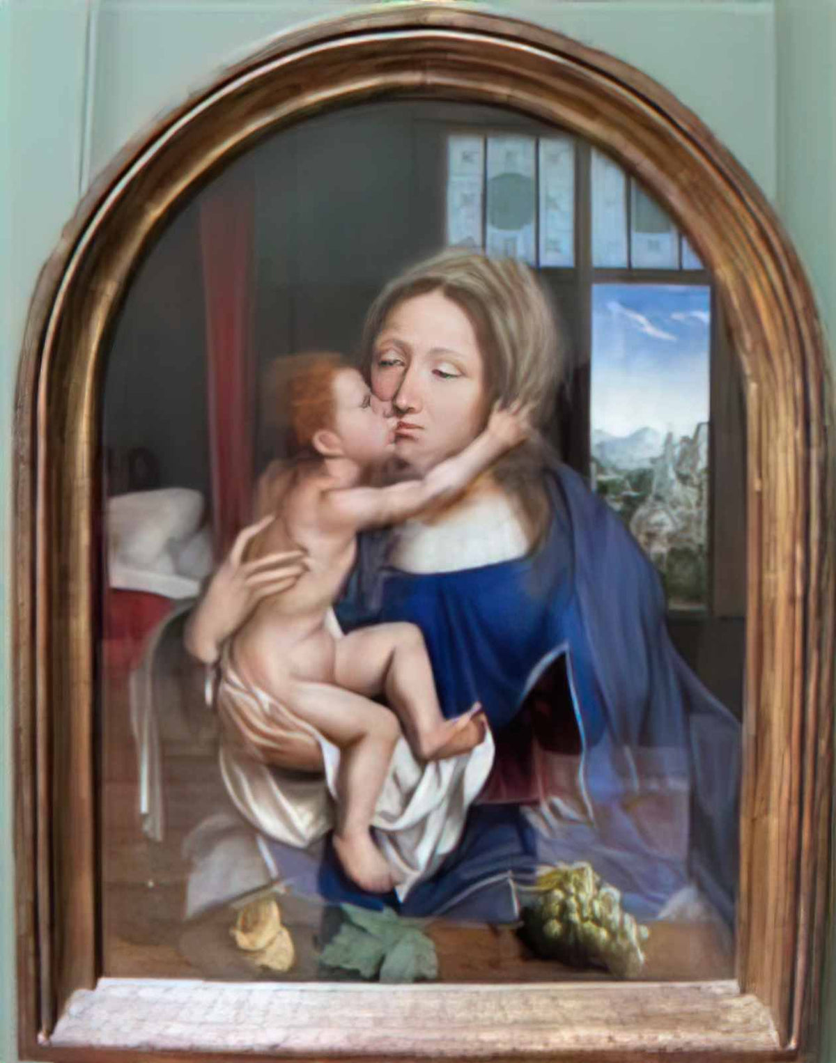 Quentin Matsys quentin metsys madonna col bambino 1510 25 ca 01 Art A4 Photo Print