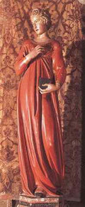 Quercia Jacopo della Annunciation the Virgin 1421 6 A4 Photo Print