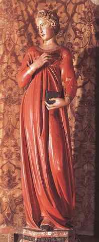 Quercia Jacopo della Annunciation the Virgin 1421 6 A4 Photo Print