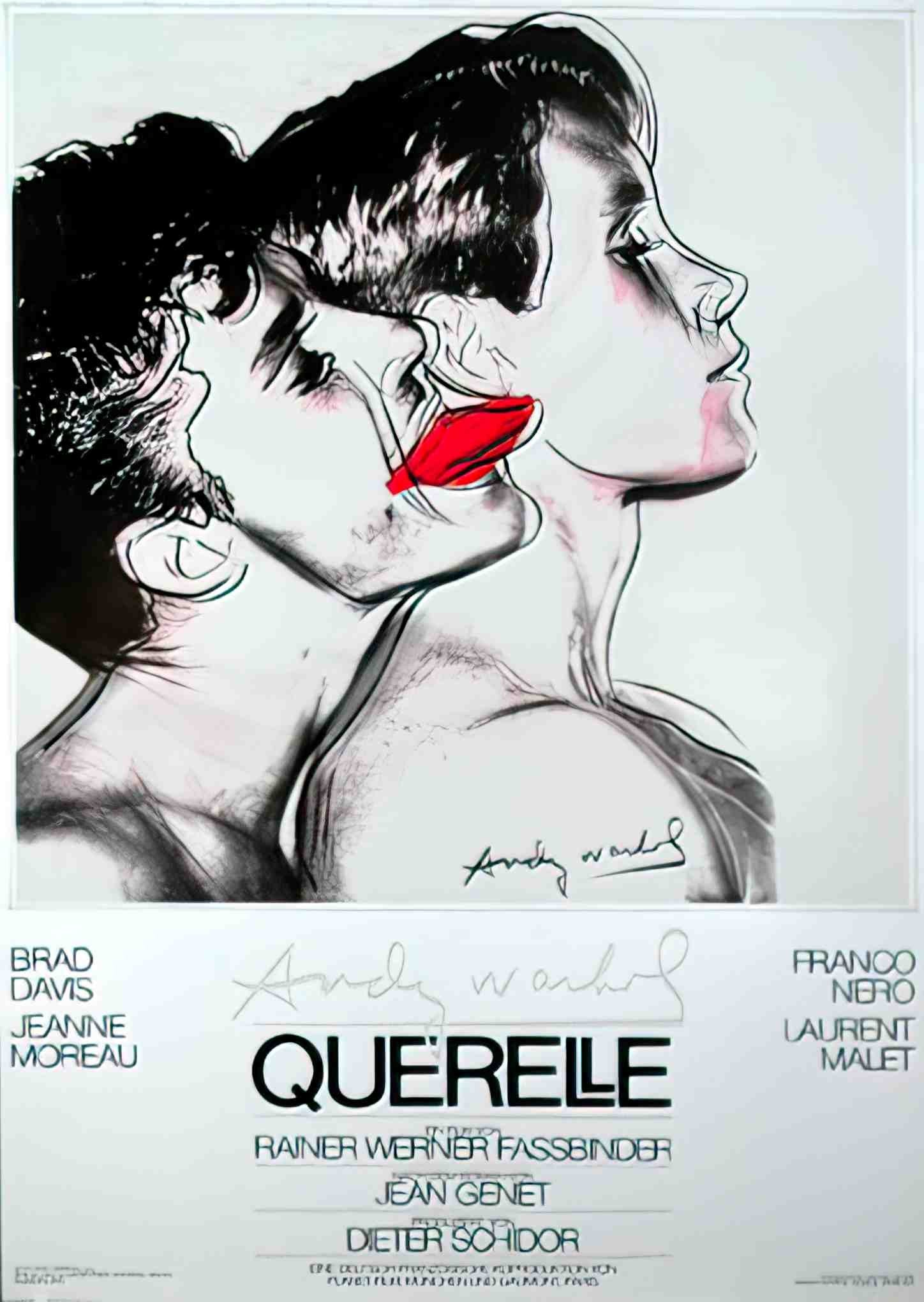 QuerelleBlanc Advert A4 Photo Print